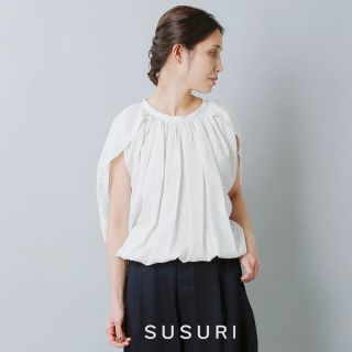 ヤエカ(YAECA)のsusuri /2020SS今季 LINEN SILK PEONY BLOUSE(シャツ/ブラウス(半袖/袖なし))