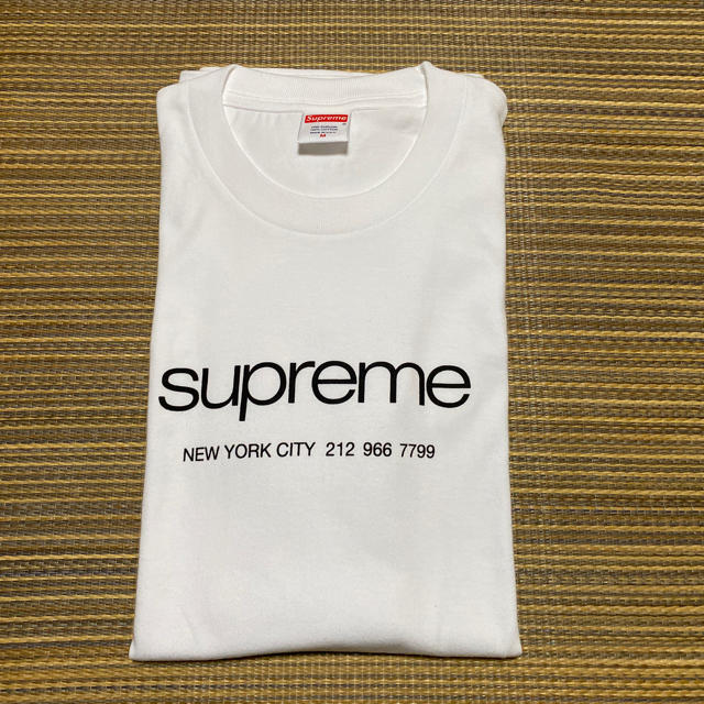 メンズ20ss Supreme shop tee tシャツ  classic logo