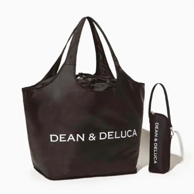 DEAN & DELUCA(ディーンアンドデルーカ)のGLOW8月号付録☆エコバッグ＋保冷ボトルケース レディースのバッグ(エコバッグ)の商品写真