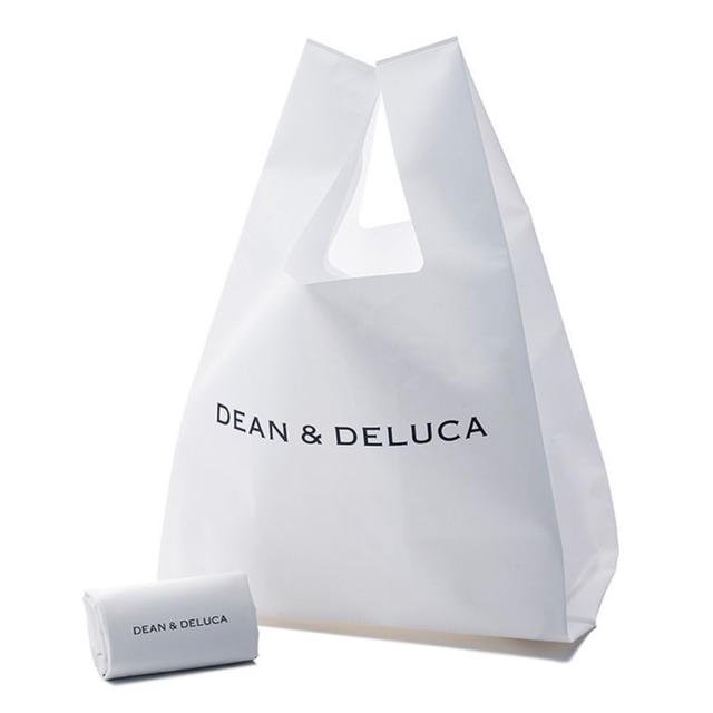 DEAN & DELUCA(ディーンアンドデルーカ)の【即納】Dean & Deluca ミニマムエコバッグ ホワイト レディースのバッグ(エコバッグ)の商品写真