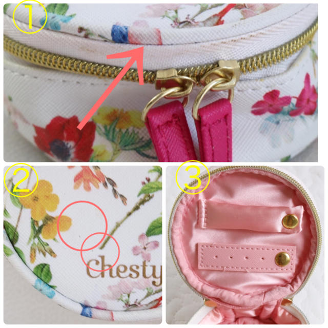 Chesty(チェスティ)のチェスティのミニウォレット・アクセサリーポーチ　美人百花　付録 レディースのファッション小物(財布)の商品写真