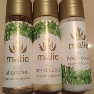 マリエオーガニクス(Malie Organics)のmalie 3点トラベルセット(シャンプー)