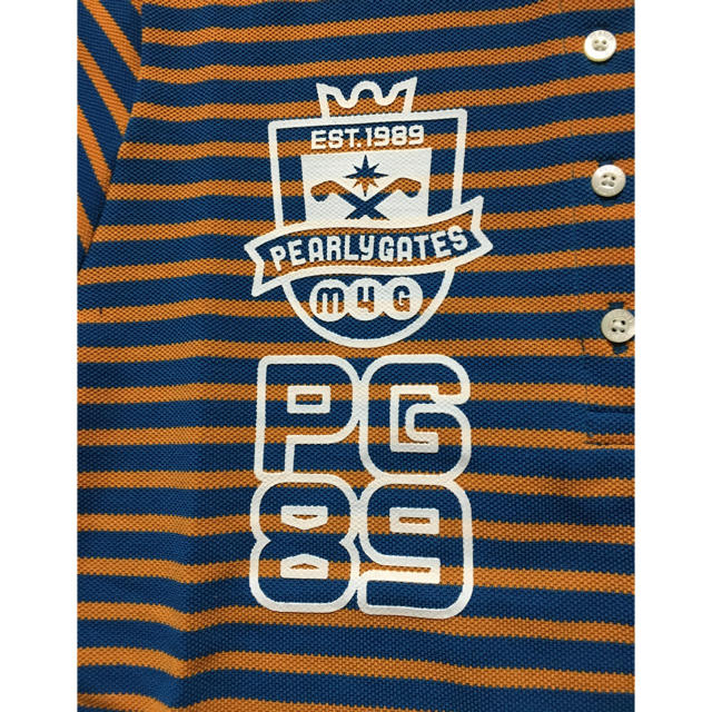 PEARLY GATES(パーリーゲイツ)の新品タグ付 パーリーゲイツ  ポロシャツ レディース スポーツ/アウトドアのゴルフ(ウエア)の商品写真