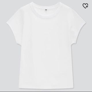 ユニクロ(UNIQLO)のコットンリラックスフレンチスリーブT(Tシャツ(半袖/袖なし))