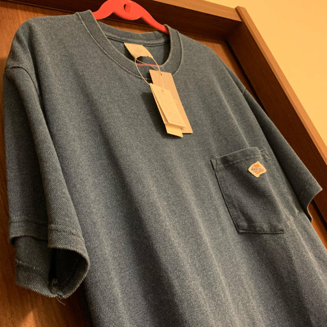 BEAMS(ビームス)のJE MORGAN × BEAMS 別注 鹿の子 インディゴ ポケットTシャツ メンズのトップス(Tシャツ/カットソー(半袖/袖なし))の商品写真