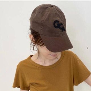 アパルトモンドゥーズィエムクラス(L'Appartement DEUXIEME CLASSE)の新品　L'Appartement  GOOD GRIEF  LOGO CAP(キャップ)