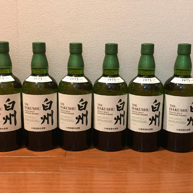 サントリーウイスキー 白州 700ml 6本セット-