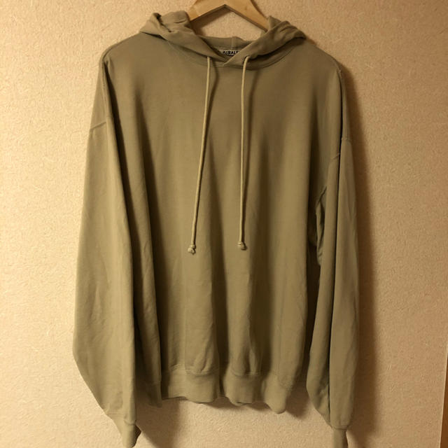 AURALEE  SUPER SOFT SWEAT BIG P/O PARKA