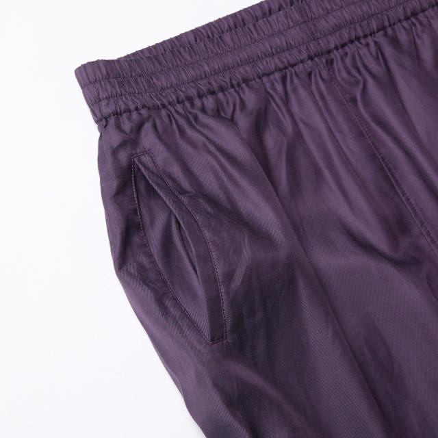 SUNSEA(サンシー)のURU(ウル)/COTTON CUPRA EASY PANTS/Purple メンズのパンツ(スラックス)の商品写真