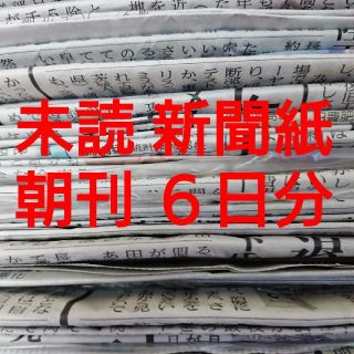 未読の新聞紙 ６日分(その他)