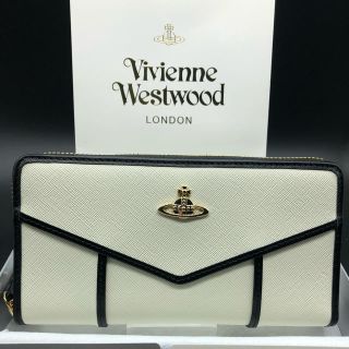 ヴィヴィアンウエストウッド(Vivienne Westwood)の【新品・正規品】ヴィヴィアン ウエストウッド 長財布 317 白 プレゼント(財布)