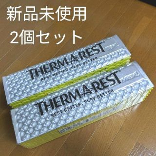 サーマレスト(THERMAREST)の新品未使用 サーマレスト Zライト ソル R レギュラー シルバー レモン)(寝袋/寝具)