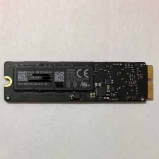 アップル(Apple)のApple 純正 SSD 256GB 2013-2015 超高速版(PCパーツ)