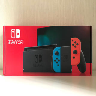 ニンテンドースイッチ(Nintendo Switch)の新型・新品未使用 Nintendo Switch 本体 任天堂 (家庭用ゲーム機本体)