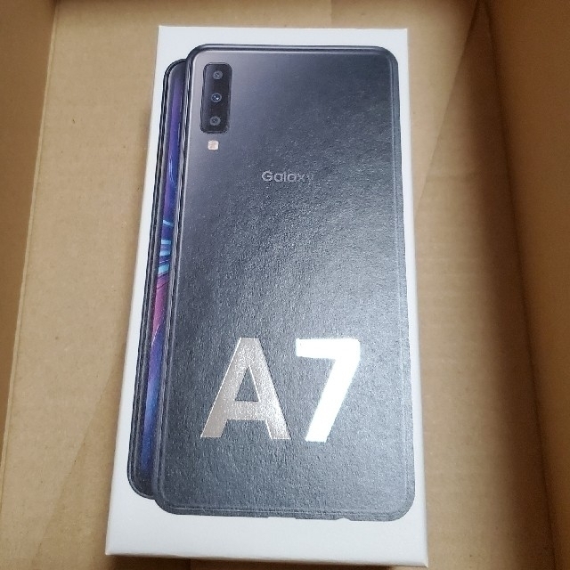 新品未開封品 SIMふりー Galaxy A7 ゴールドスマホ/家電/カメラ