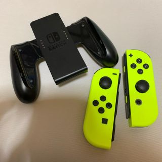 ニンテンドースイッチ(Nintendo Switch)のいー様 専用 ニンテンドースイッチ ジョイコン ネオンイエロー (家庭用ゲーム機本体)