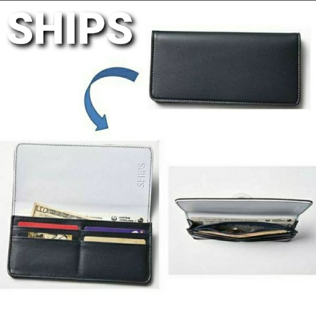 SHIPS(シップス)のSHIPSシップス　長財布　雑誌の付録 メンズのファッション小物(長財布)の商品写真