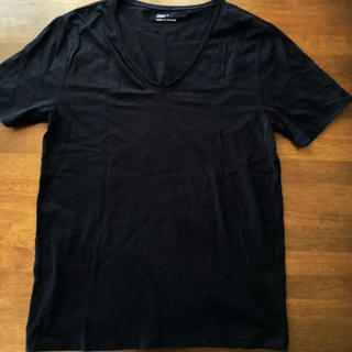 ギャップ(GAP)のGAP Vネック Tシャツ ギャップ 黒 M （ Lサイズの方でも）新品タグなし(Tシャツ/カットソー(半袖/袖なし))