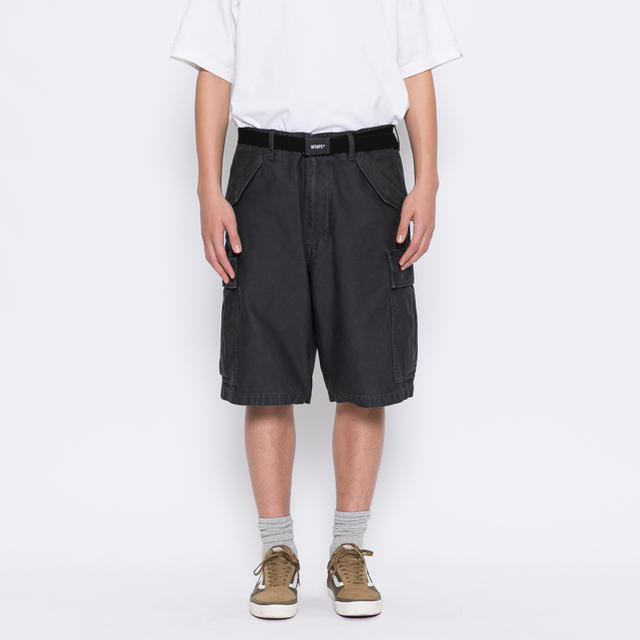 W)taps(ダブルタップス)のWTAPS CARGO SHORTS 01 / SHORTS BLACK 黒 S メンズのパンツ(ショートパンツ)の商品写真