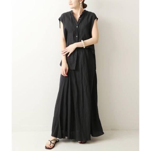 Plage(プラージュ)のPlage Linen Sleeveless シャツ レディースのトップス(シャツ/ブラウス(長袖/七分))の商品写真