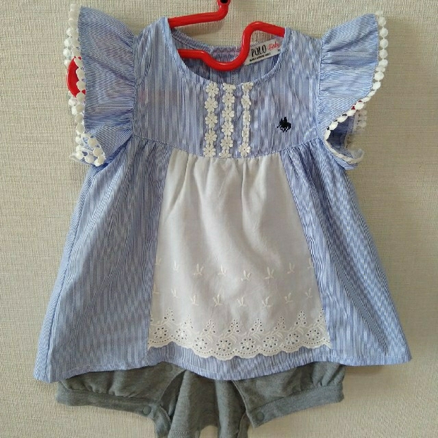 Polo Club(ポロクラブ)のPOLOBABY　ロンパース♡ キッズ/ベビー/マタニティのベビー服(~85cm)(ロンパース)の商品写真