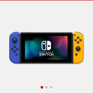 即日発送 限定色  Nintendo Switch本体 ブルー ネオンオレンジ (家庭用ゲーム機本体)