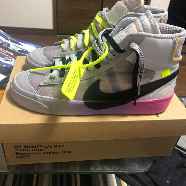 nike off-white blazer serena 28 特価値下げ不可 - スニーカー