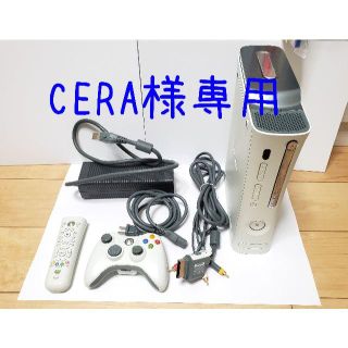 エックスボックス360(Xbox360)の[CERAさん専用]XBOX360本体一式/コントローラー/ゲーム9本(家庭用ゲーム機本体)