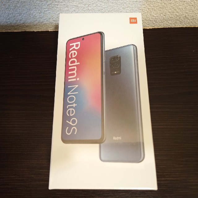 Xiaomi redmi note 9s 6GB 128GB 国内販売モデルDualSIM