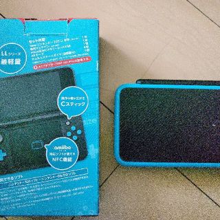 ニンテンドー2DS(ニンテンドー2DS)のNintendo ゲーム機本体 NEW ニンテンドー 2DS LL ブラック/タ(携帯用ゲーム機本体)