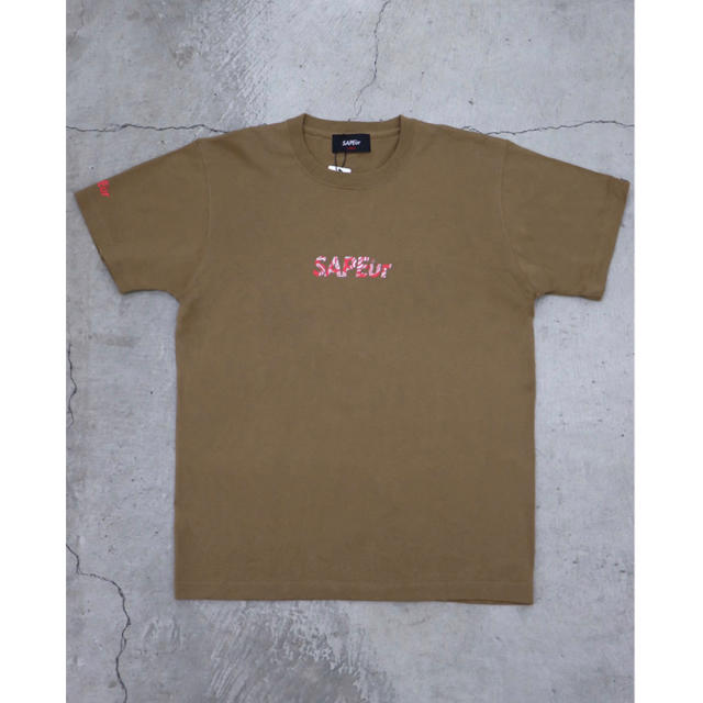 SAPEur RED Paisley Head サプール Tシャツ XXL 茶カッコイイ - T