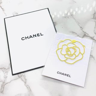 シャネル(CHANEL)のみこ様　専用　シャネル  カメリア　ブックマーカー　しおり　新品　　ノベルティ　(しおり/ステッカー)