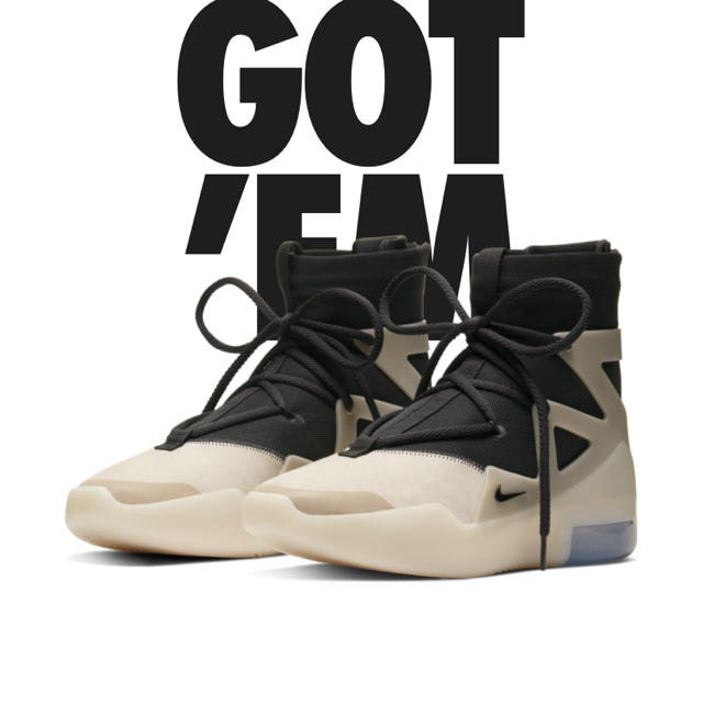 NIKE  AIR FEAR OF GOD1 エアフィアオブゴッド1