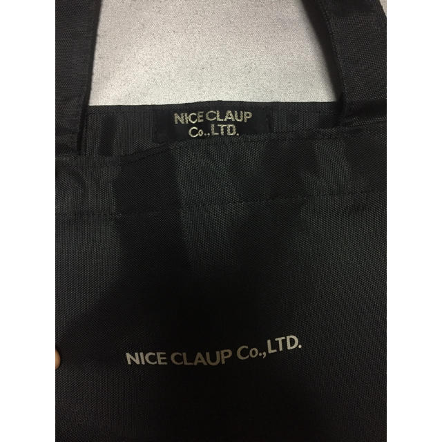NICE CLAUP(ナイスクラップ)のNICE CLAUP ナイスクラップ エコバッグ トートバッグ ショルダーバック レディースのバッグ(エコバッグ)の商品写真