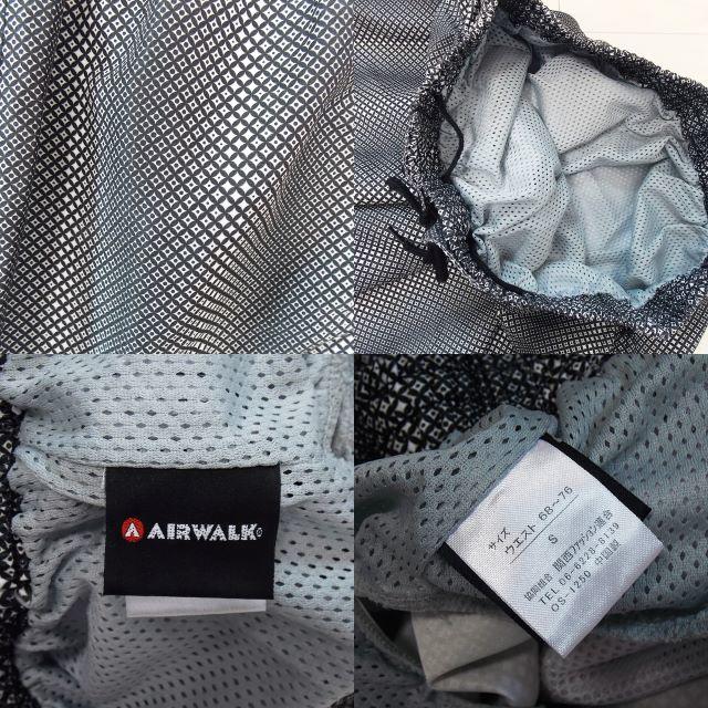 AIRWALK(エアウォーク)の【AIRWALK】 美品 エアウォーク ブラック水着 ハーフパンツ サイズS メンズの水着/浴衣(水着)の商品写真