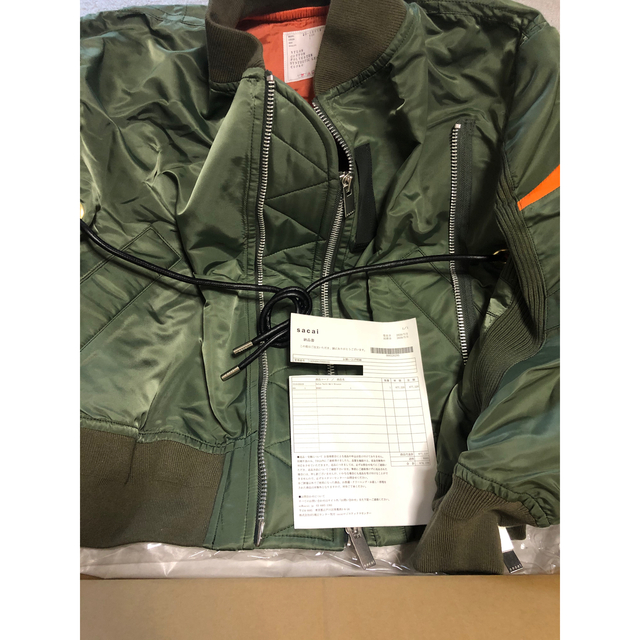 sacai - 期間限定値下げSacai Nylon MA-1 Blouson size1の通販 by 研's
