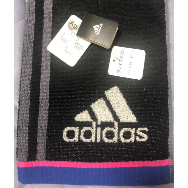 adidas 新品・未使用 adidas アディダス フェイスタオル 2枚 スポーツタオルの通販 by ゆーまま shop｜アディダスならラクマ