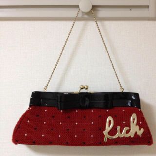 リッチ(rich)のrich 2wayバック♡(クラッチバッグ)