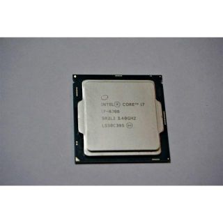 【値下げ】Intel core i7 6700 3.40GHｚ(PCパーツ)