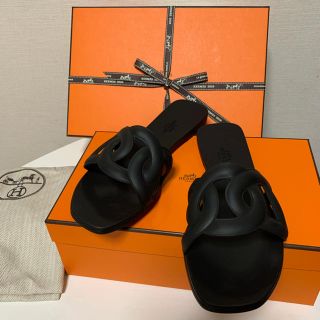 エルメス(Hermes)の新品☆未使用　エルメス　ビーチサンダル　38(ビーチサンダル)