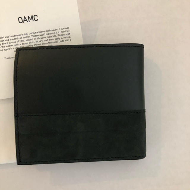 OAMC 20ss system bifold wallet 3