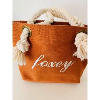 フォクシー(FOXEY)のFOXEY　人気ノベルティ　ロープハンドルトート　エコバッグ(ハンドバッグ)