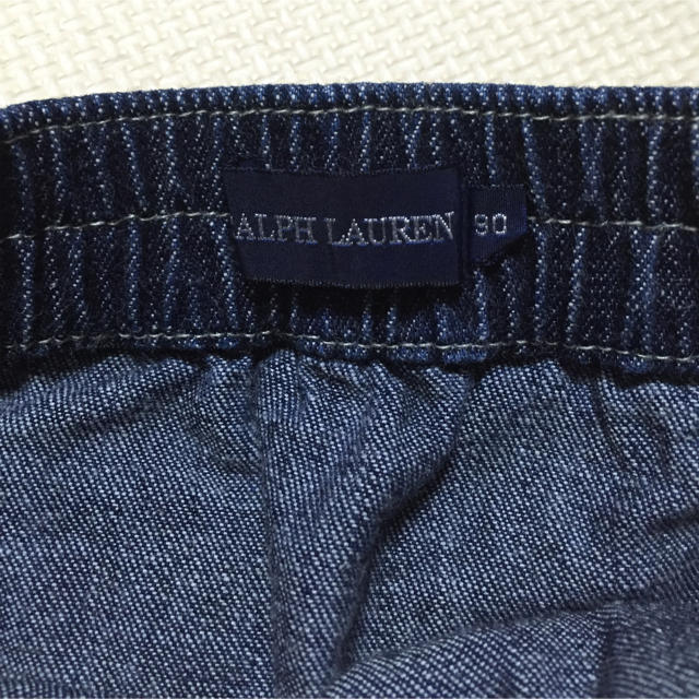 Ralph Lauren(ラルフローレン)のラルフローレン デニムスカート 90 キッズ/ベビー/マタニティのキッズ服女の子用(90cm~)(スカート)の商品写真