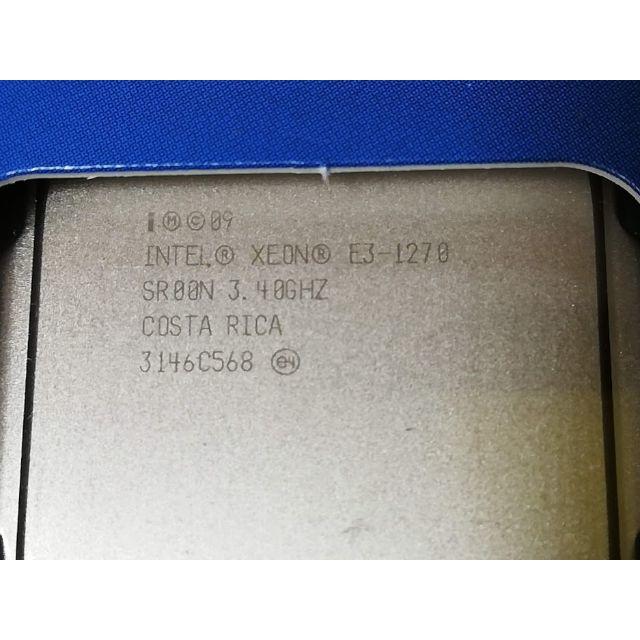 インテル Boxed Xeon E3-1270 BX80623E31270スマホ/家電/カメラ