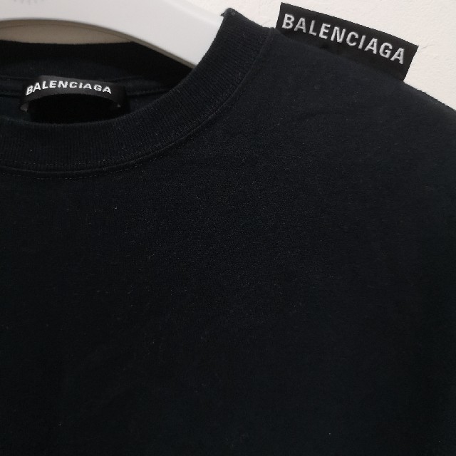 バレンシアガ タブ Tシャツ ブラック