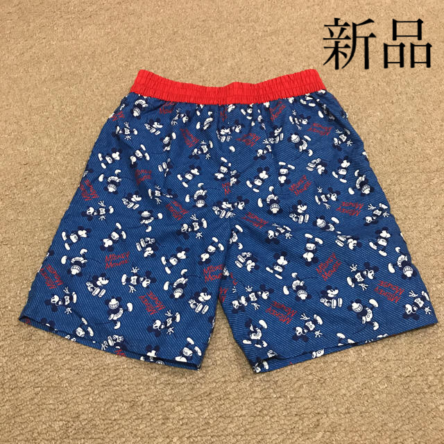 Disney(ディズニー)のディズニー ミッキー水着パンツ 新品 130 キッズ/ベビー/マタニティのキッズ服男の子用(90cm~)(水着)の商品写真