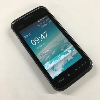 エヌティティドコモ(NTTdocomo)のdocomoドコモSH-03Cブラック　　　　　(18)(スマートフォン本体)