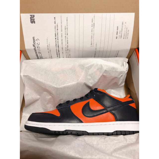 NIKE(ナイキ)のNIKE DUNK LOW SP "UNIVERSITY ORANGE" メンズの靴/シューズ(スニーカー)の商品写真