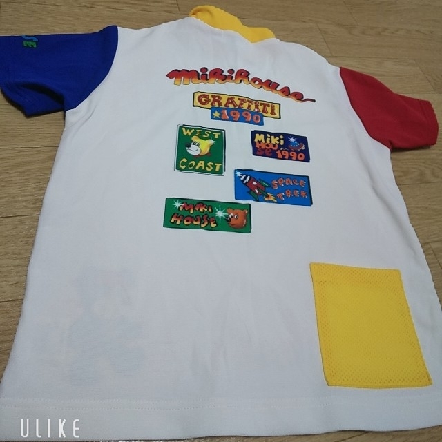 mikihouse(ミキハウス)の【29】MIKI HOUSE シャツ 120cm キッズ/ベビー/マタニティのキッズ服男の子用(90cm~)(Tシャツ/カットソー)の商品写真