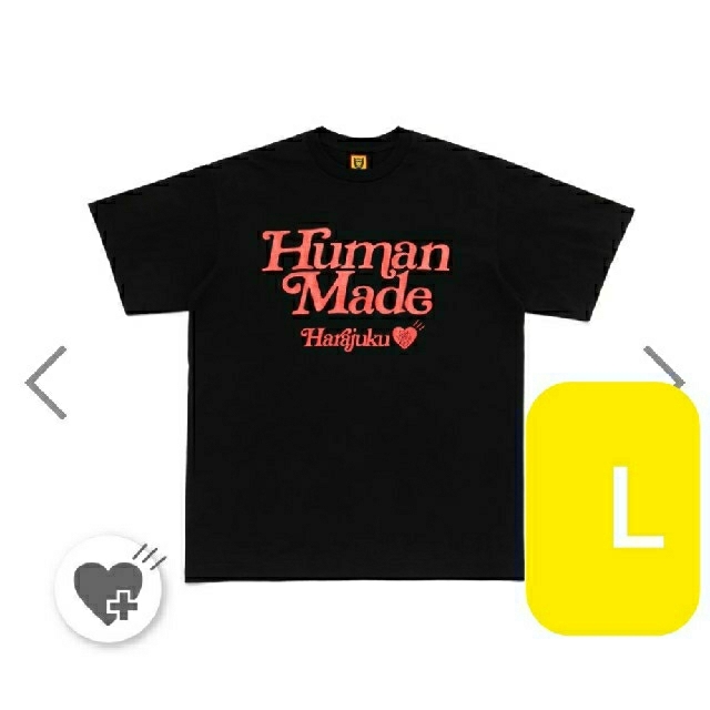 GDC(ジーディーシー)のHuman made  girls don't cry (L) Tシャツ メンズのトップス(Tシャツ/カットソー(半袖/袖なし))の商品写真